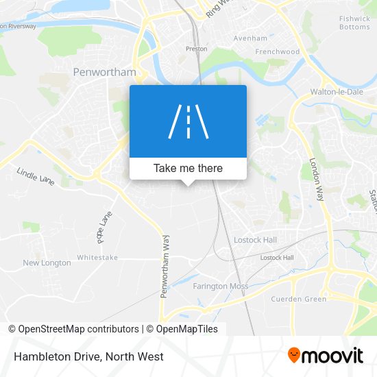 Hambleton Drive map