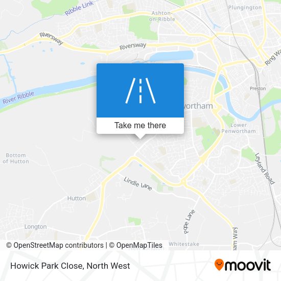 Howick Park Close map