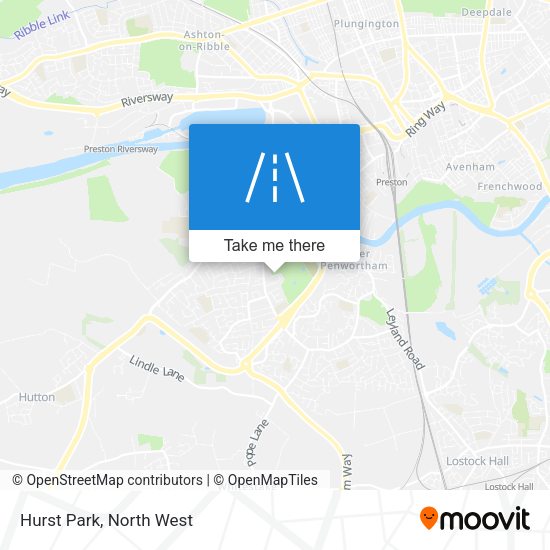 Hurst Park map