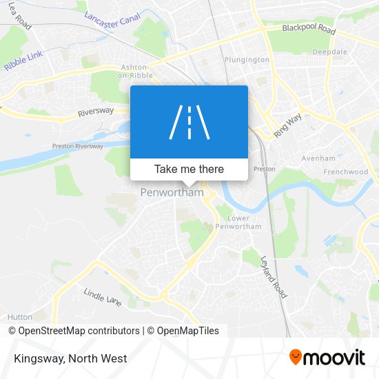 Kingsway map