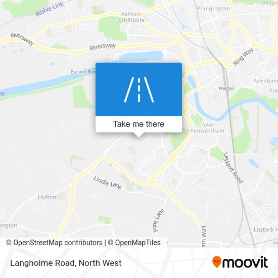 Langholme Road map