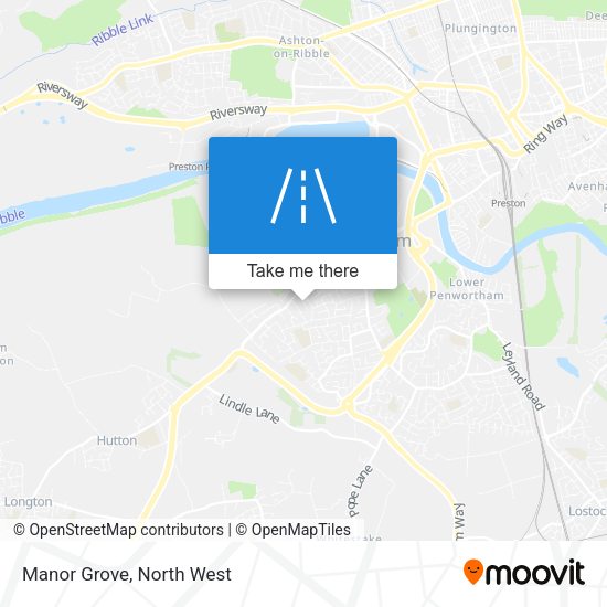 Manor Grove map