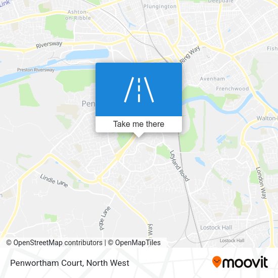Penwortham Court map