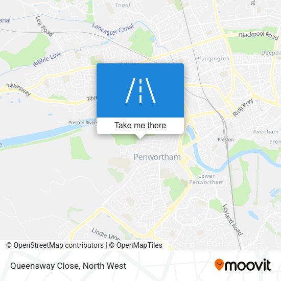 Queensway Close map