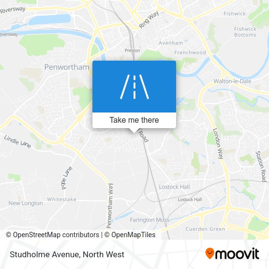 Studholme Avenue map