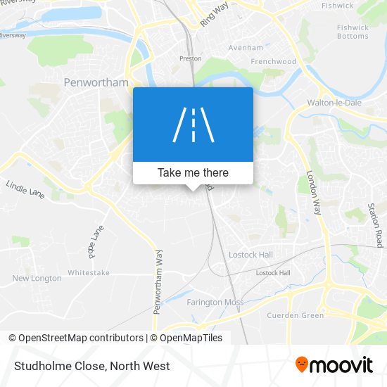 Studholme Close map