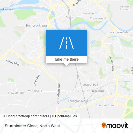 Sturminster Close map