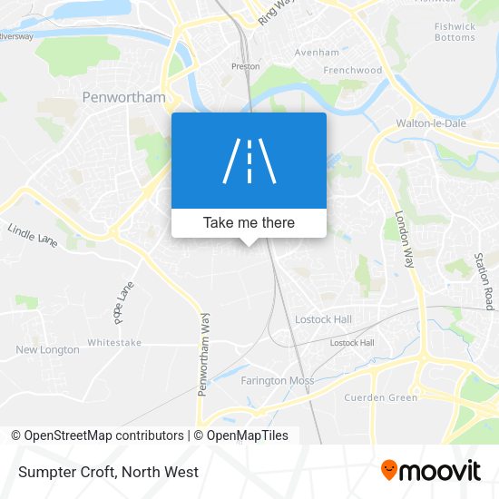 Sumpter Croft map