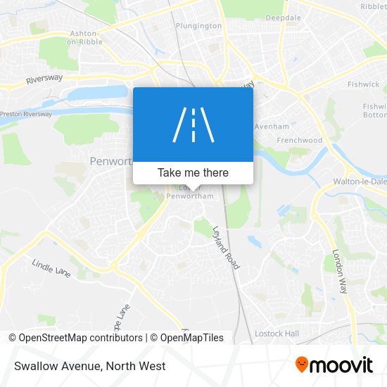 Swallow Avenue map