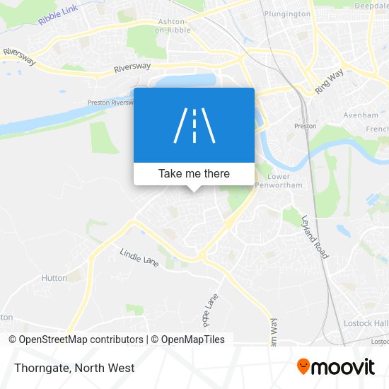 Thorngate map