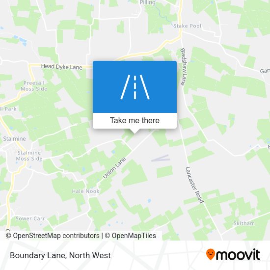 Boundary Lane map