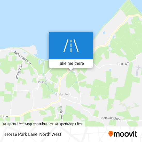 Horse Park Lane map