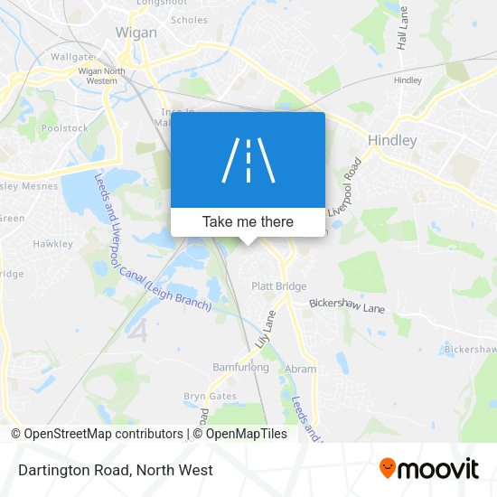 Dartington Road map