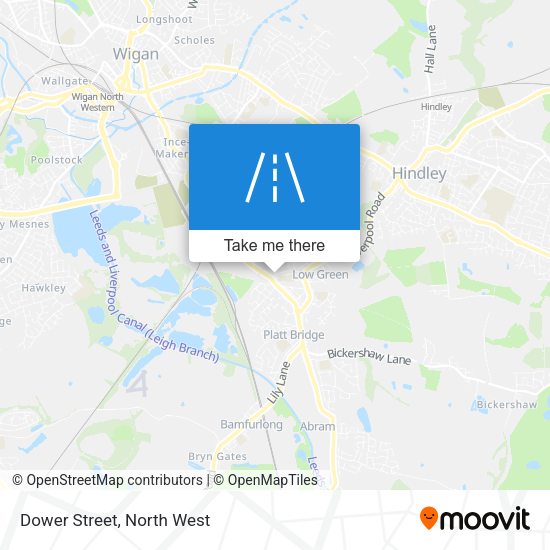 Dower Street map