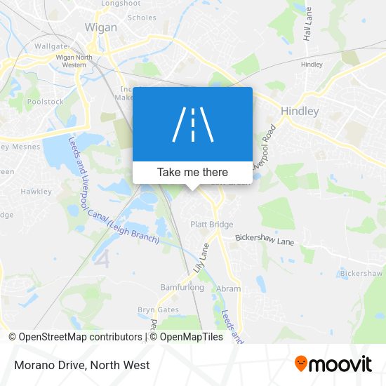 Morano Drive map