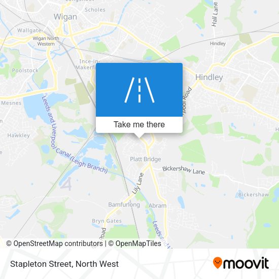 Stapleton Street map