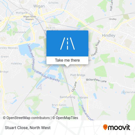 Stuart Close map