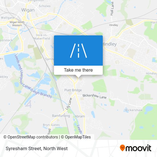 Syresham Street map