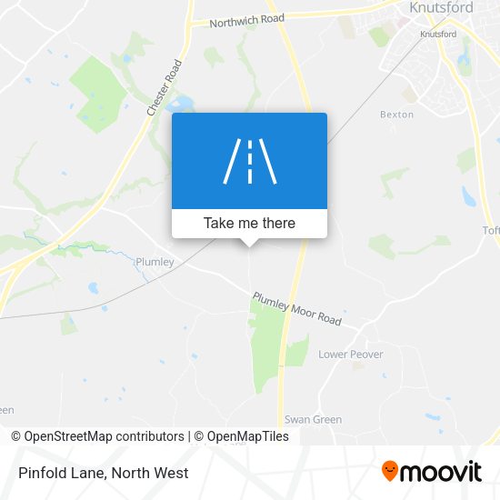 Pinfold Lane map