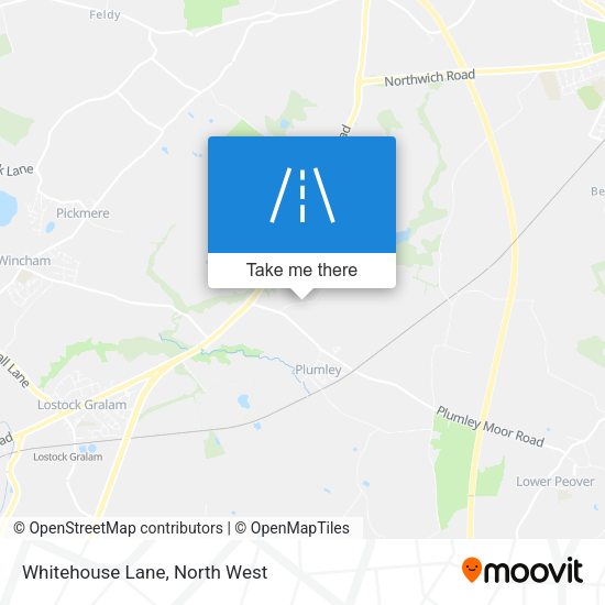 Whitehouse Lane map