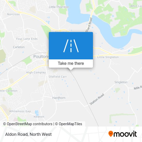 Aldon Road map