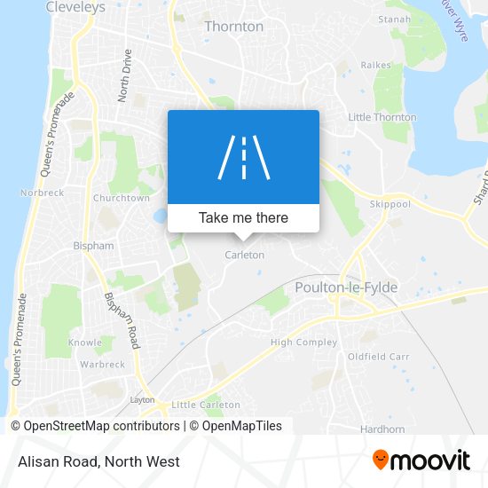 Alisan Road map