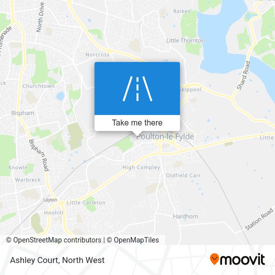 Ashley Court map