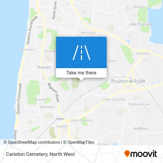 Carleton Cemetery map