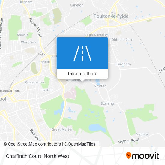 Chaffinch Court map