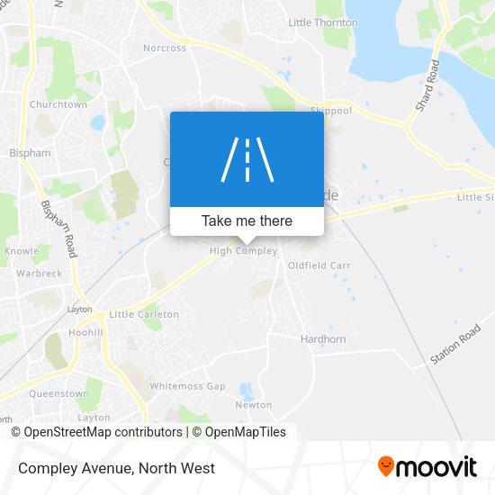 Compley Avenue map