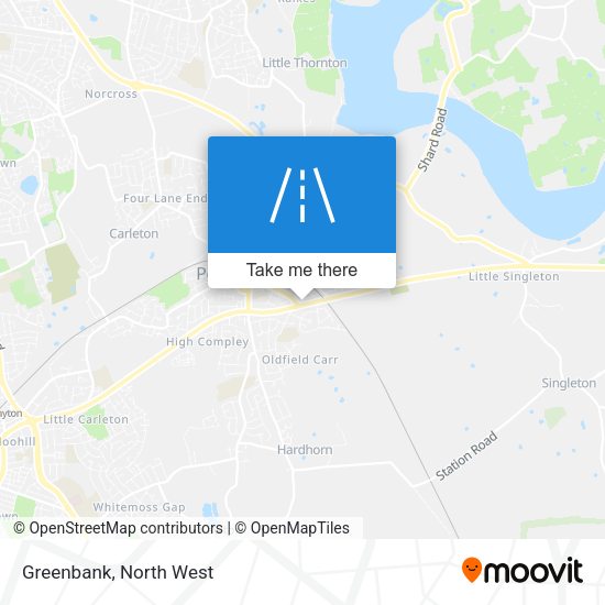 Greenbank map