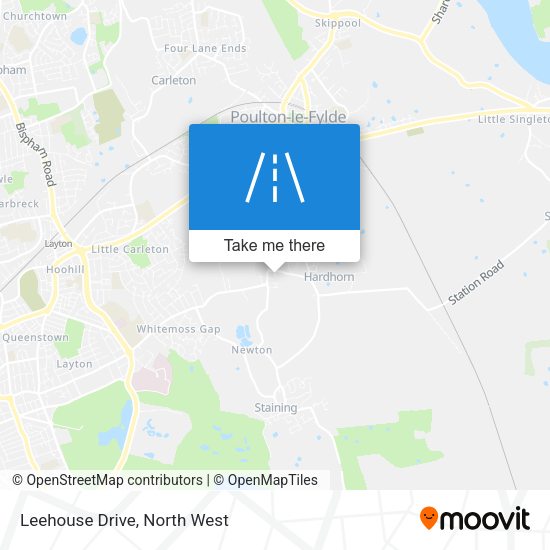 Leehouse Drive map