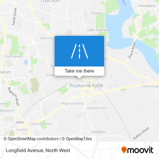 Longfield Avenue map