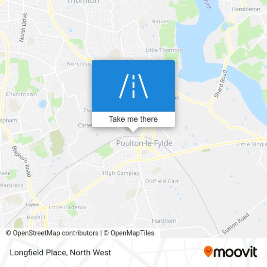 Longfield Place map