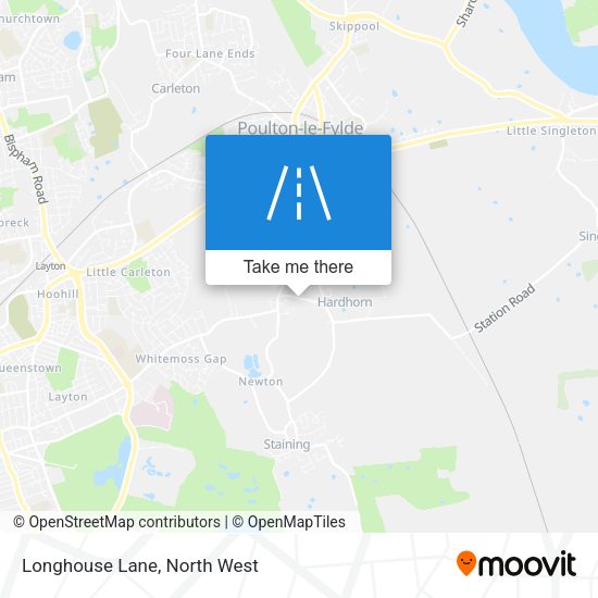 Longhouse Lane map