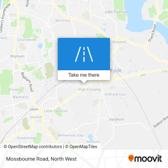 Mossbourne Road map
