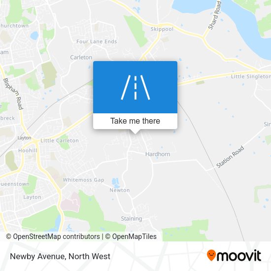 Newby Avenue map