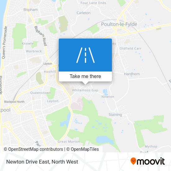 Newton Drive East map