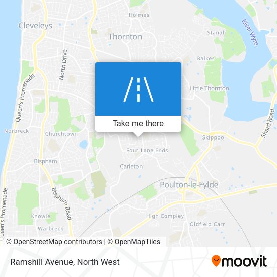Ramshill Avenue map