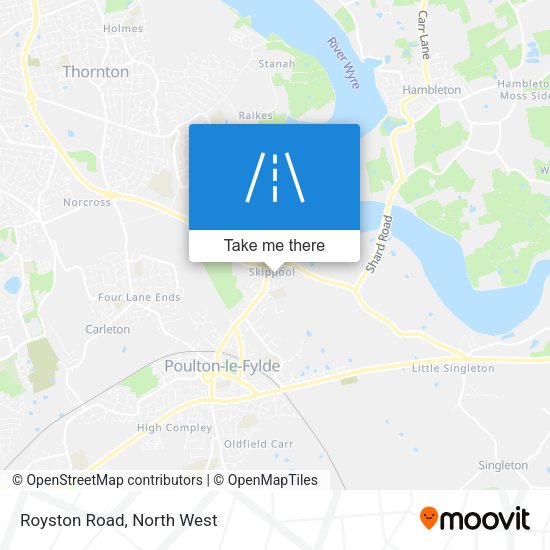Royston Road map