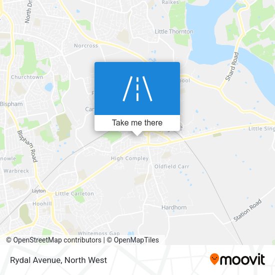 Rydal Avenue map