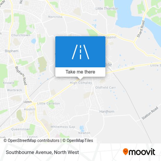 Southbourne Avenue map