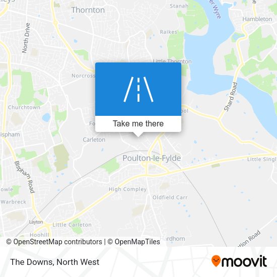 The Downs map
