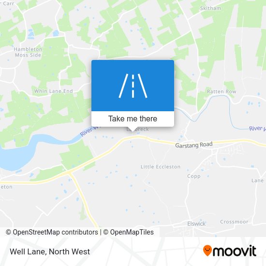 Well Lane map