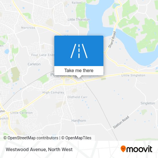 Westwood Avenue map