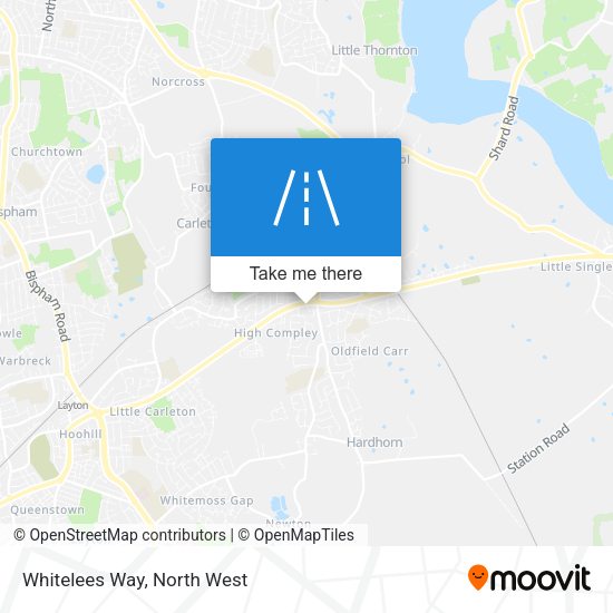 Whitelees Way map