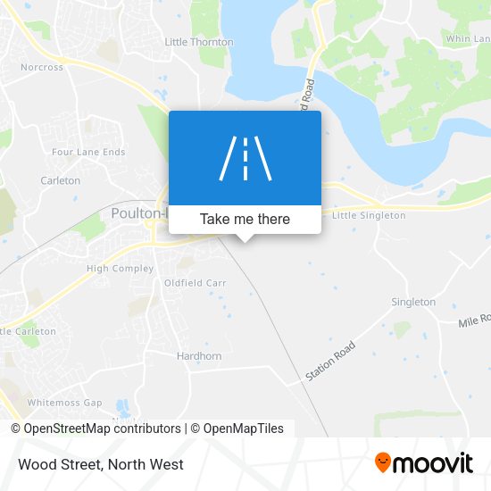 Wood Street map