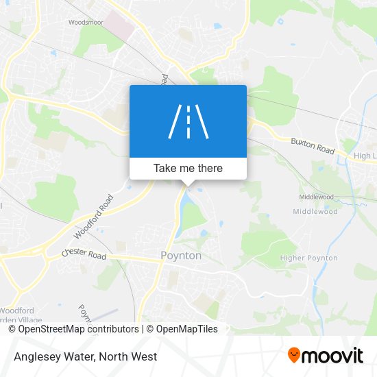 Anglesey Water map