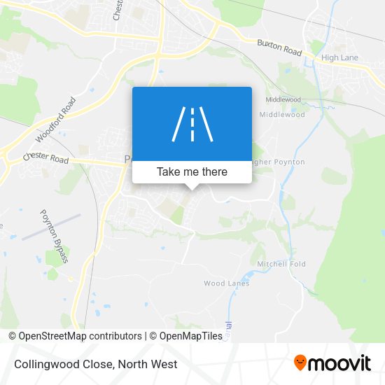 Collingwood Close map
