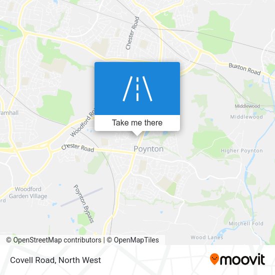 Covell Road map